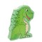 Dinosaur Pinata for Boys Birthday Party Supplies, Fun Dino Decorations, Green (Small, 13.8 x 3.0 x 13.5 in)